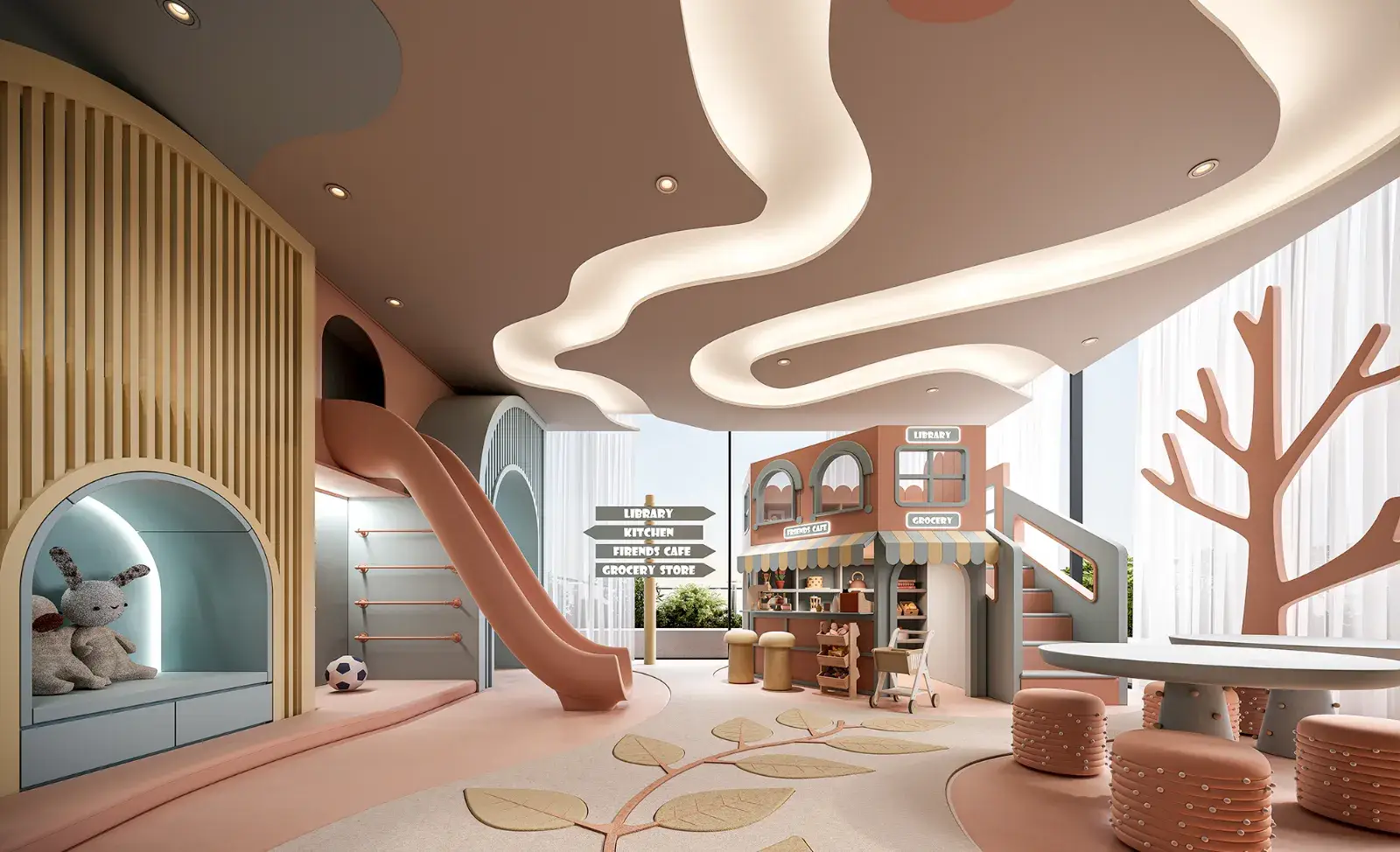 Kids play area at 113 Residences by Iman